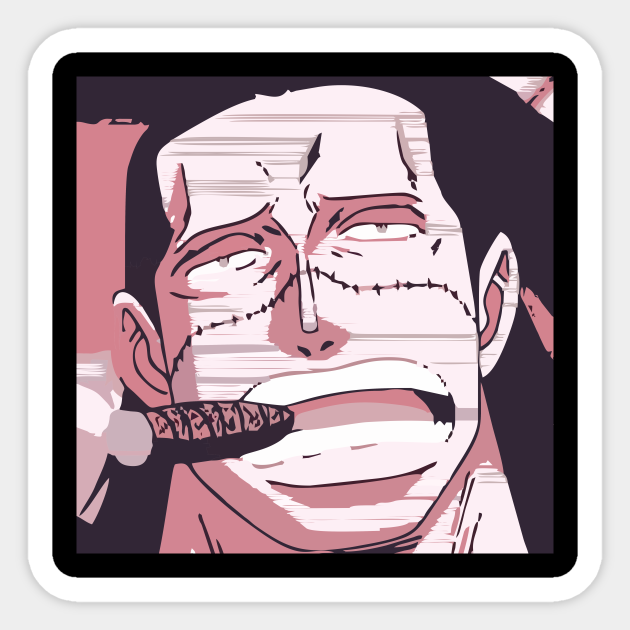 Mr Zero Crocodile One Piece Sticker TeePublic